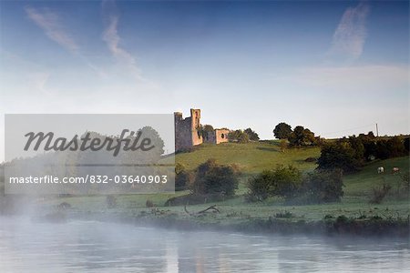 Dunmoe Castle On The Banks Of The River Boyne County Meath Ireland Stock Photo Masterfile Rights Managed Artist Iic Code 2