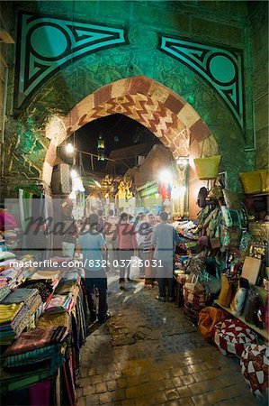Stalls in gateway in Khan El Khalili Stalls in gateway in Khan El Khalili