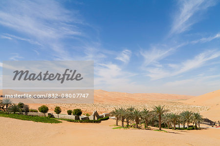 Empty Quarter in Liwa Oasis; Liwa Oasis, Abu Dhabi, United Arab Emirates