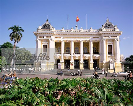Exterior of the Opera House, Hanoi, Vietnam, Indochina, Southeast Asia, Asia
