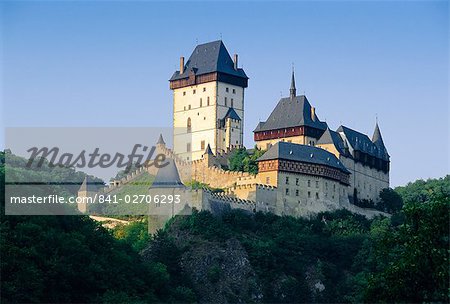 Karlstejn Castle, Central Bohemia, Czech Republic, Europe