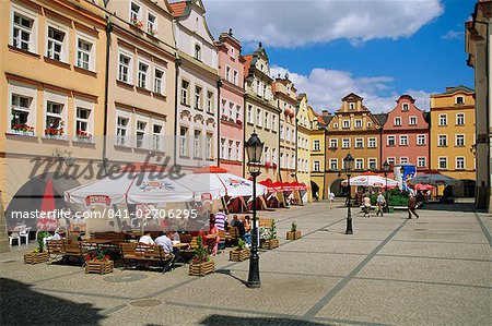 Town Suare, Jelenia Gora, Silesia, Poland, Europe