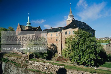 Akershus Castle and fortress, Central Oslo, Norway, Scandinavia