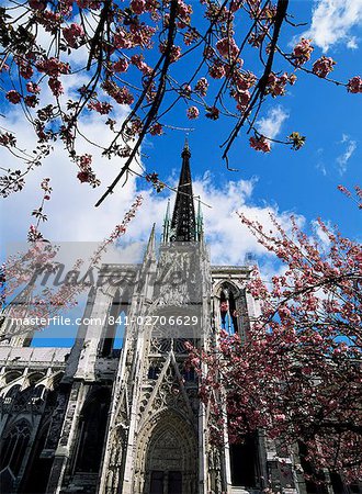 Cathedral of Notre-Dame, Rouen, Seine-Maritime, Haute Normandie (Normandy), France, Europe