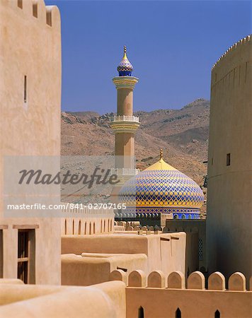 Mosque from the Fort, Nizwa, Oman