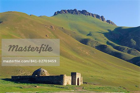 South of Naryn, Tash Rabat Caravanserai, Kyrgyzstan, Central Asia