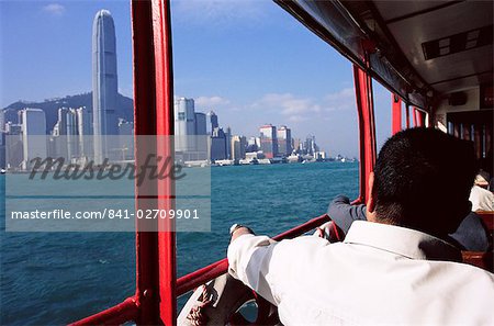 Star Ferry, Victoria Harbour, Hong Kong, China, Asia Star Ferry, Victoria Harbour, Hong Kong, China, Asia