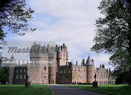 Glamis Castle, Highland region, Scotland, United Kingdom, Europe