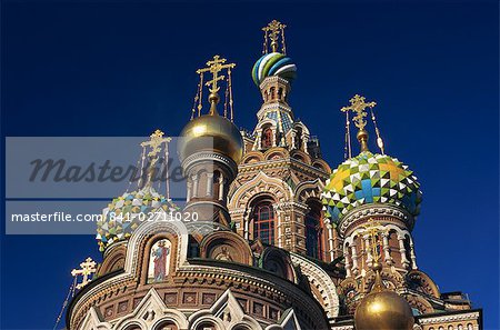 The Church of the Spilt Blood in St. Petersburg, Russia, Europe