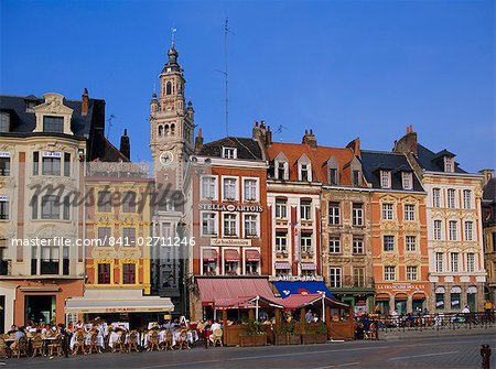 Grand Place, Lille, Nord Pas de Calais, France, Europe