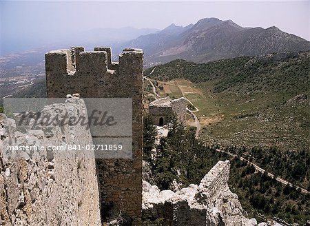 St. Hilarion castle, North Cyprus, Cyprus, Europe