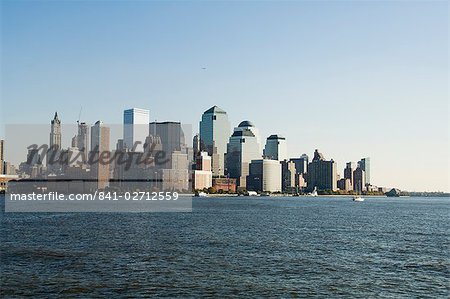 Business district, Lower Manhattan, New York City, New York, United States of America, North America