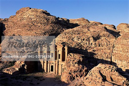 El Deir (Ed-Deir) (the Monastery), Petra, UNESCO World Heritage Site, Jordan, Middle East