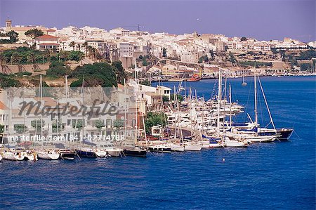 Harbour, Mao', Minorca, Balearic Islands, Spain, Mediterranean, Europe