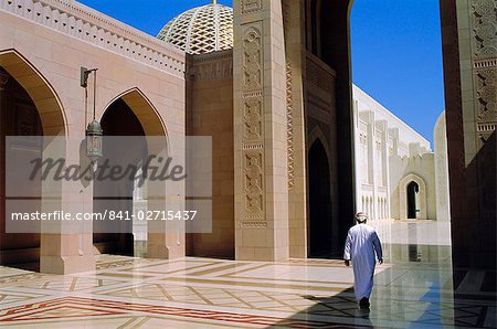Sultan Qabous Mosque, Muscat, Oman, Middle East
