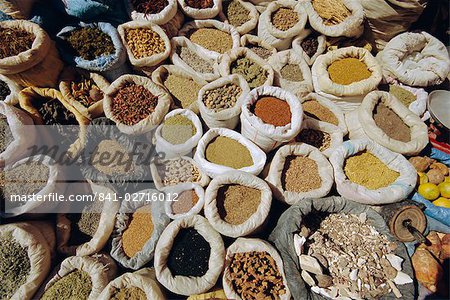 Spices for sale, Marrakech, Morocco