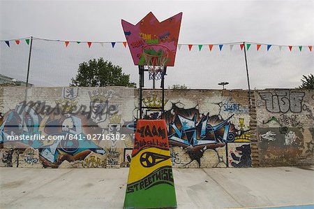 Berlin Wall, Basketball, Berlin, Germany