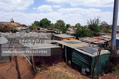 Shacks, Soweto, Johannesburg, South Africa, Africa