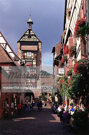 Traditional architecture, Alsace, France, Europe