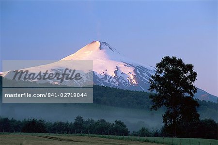Villarrica Volcano, Villarrica National Park, Pucon, Chile, South America