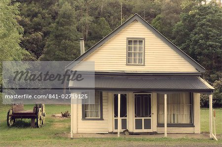 Historic cottage, Wallhalla Historic Township, Victoria, Australia, Pacific