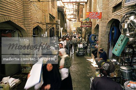 The bazaar, Baghdad, Iraq, Middle East
