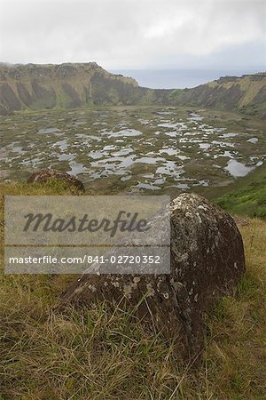 Rano Kau, Easter Island (Rapa Nui), Chile, South America