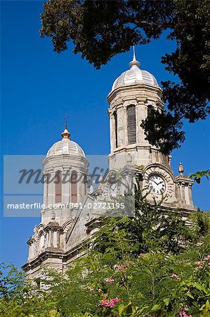 St. John's Cathedral, St. Johns, Antigua Island, Lesser Antilles, West Indies, Caribbean, Central America