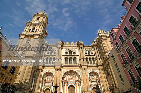 Cathedral, Malaga, Andalucia, Spain, Europe