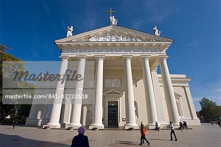 Cathedral, Vilnius, Lithuania, Baltic States, Europe Cathedral, Vilnius, Lithuania, Baltic States, Europe