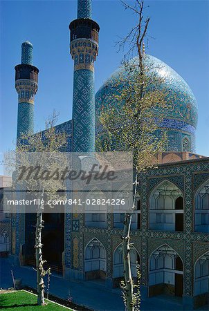 Madrasah-ye Chahar Bagh, formerly the Theological College of the Mother of the Shah, Isfahan, Iran, Middle East