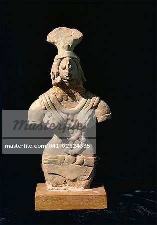 Female statue from Mohenjodaro, Karachi Museum, Pakistan, Asia