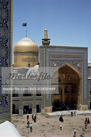 Shrine of Immam Riza, Mashad, Iran, Middle East