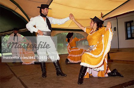 Traditional dance, Fiesta Gauchos, Montevideo, Uruguay, South America