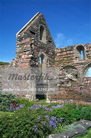 Nunnery site, Iona, Argyll, Inner Hebrides, Scotland, United Kingdom, Euyrope