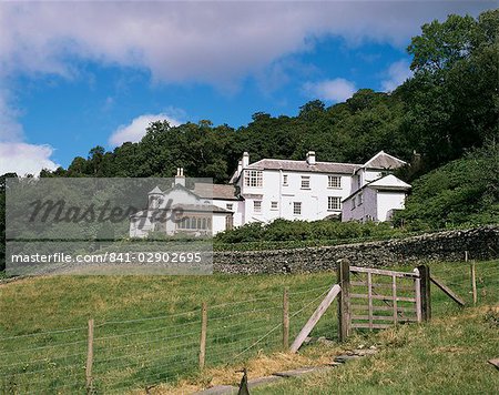 Brantwood, home of the writer John Ruskin between 1872 and 1900, Cumbria, England, United Kingdom, Europe