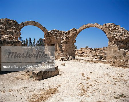 Castle of Saranda Kolones, Paphos, Cyprus, Europe