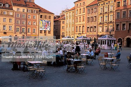 Old Town Square, Warsaw, Poland, Europe