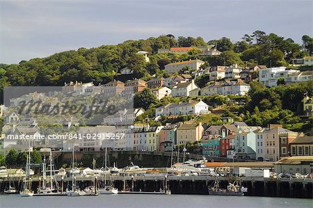 River Dart estuary, Dartmouth, South Hams, Devon, England, United Kingdom, Europe