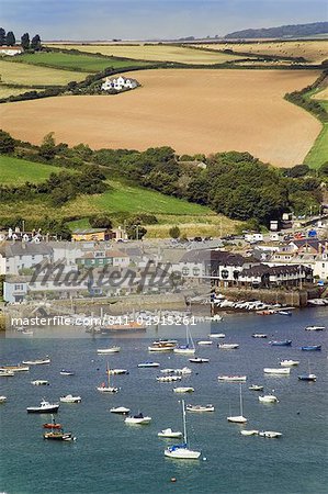 Salcombe harbour, South Hams, Devon, England, United Kingdom, Europe