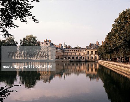 Palace of Fontainebleau, UNESCO World Heritage Site, Ile de France, France, Europe