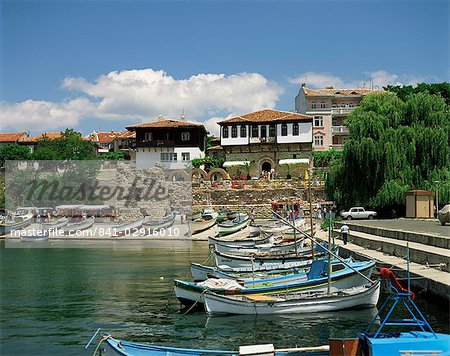 Nessebur harbour, Bulgaria, Europe