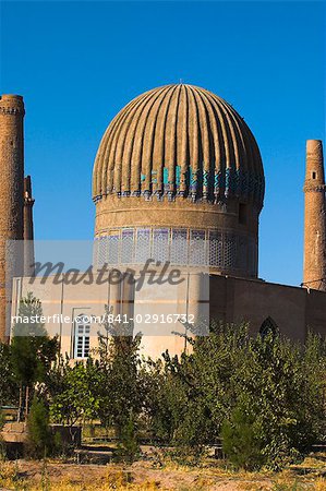 The Mousallah Complex, Gaur Shad's mausoleum, Herat, Herat Province, Afghanistan, Asia