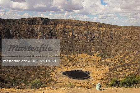 El Sod crater lake, South Omo Valley, Ethiopia, Africa El Sod crater lake, South Omo Valley, Ethiopia, Africa