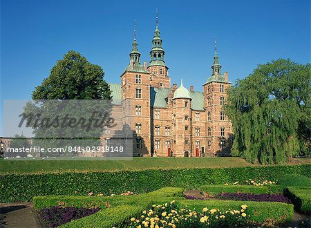Rosenborg Slot castle, Copenhagen, Denmark, Europe