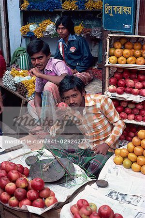 Fruit stall, bazaar, Dacca, Bangladesh, Asia