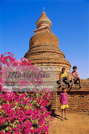 Sapada Pagoda, Bagan, Myanmar, Asia