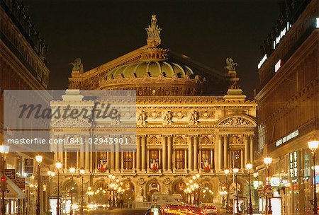 Opera House, Paris, France, Europe