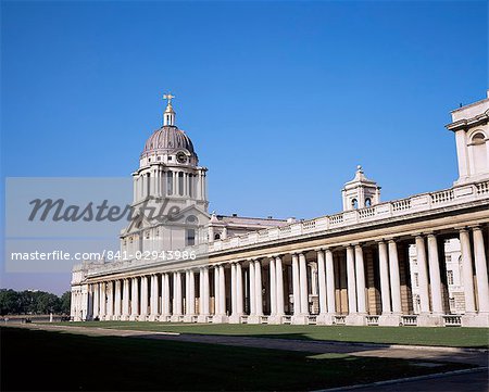 Royal Naval College, UNESCO World Heritage Site, Greenwich, London, England, United Kingdom, Europe