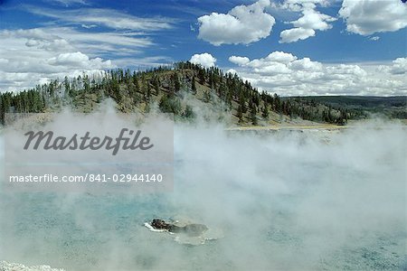 Excelsior Geyser Crater, Yellowstone National Park, UNESCO World Heritage Site, Wyoming, United States of America (U.S.A.), North America